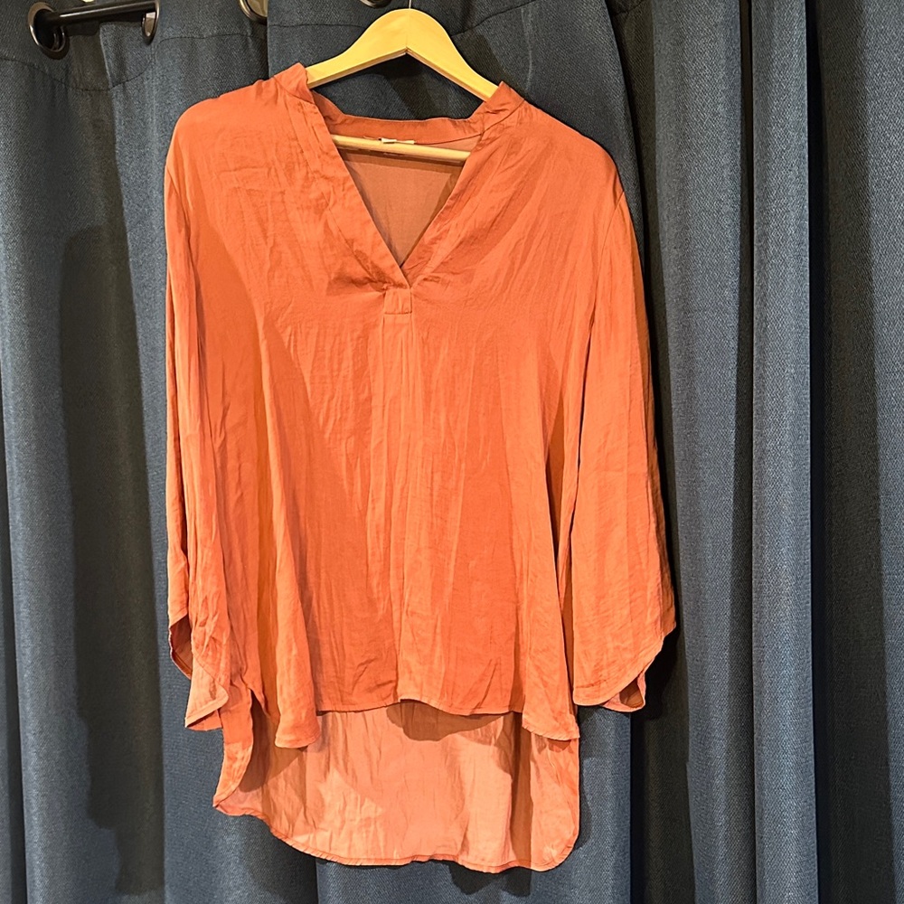 Umgee light rust/dark peach  Blouse